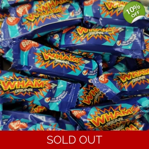 Barratt Wham Minis Raspberry Chews With Sour Crystals - Mini Chew Bars